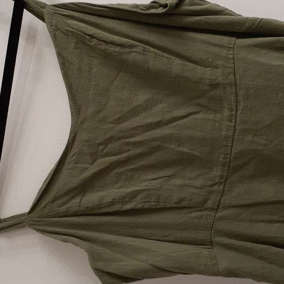 Khaki Green Dress - Picture 2 of 4